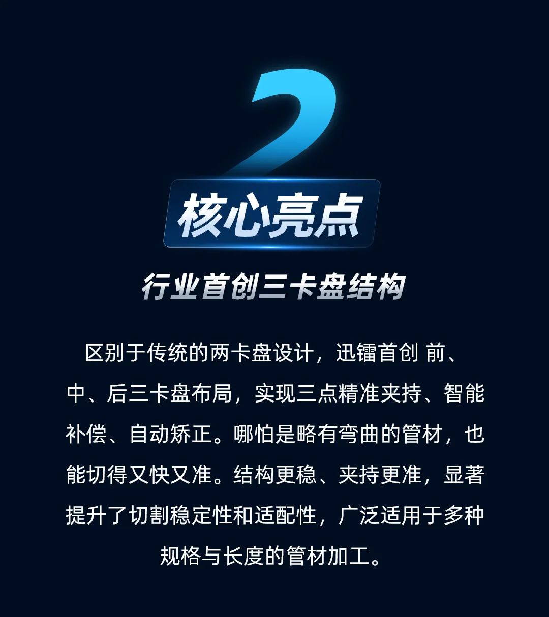 行業(yè)爆款丨迅鐳激光全新一代K2plus中載型激光切管機！(圖4)